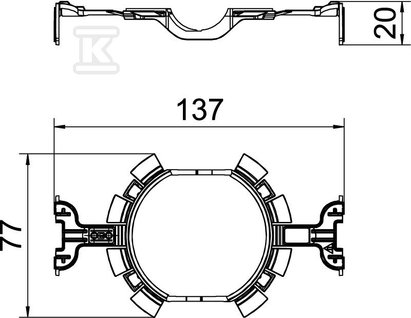 Suport Quick-Fix tip ZU 60-QF - 2003740