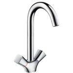 Dwuuchwytowa bateria kuchenna 220 1 strumieniowa Logis M31 chrom