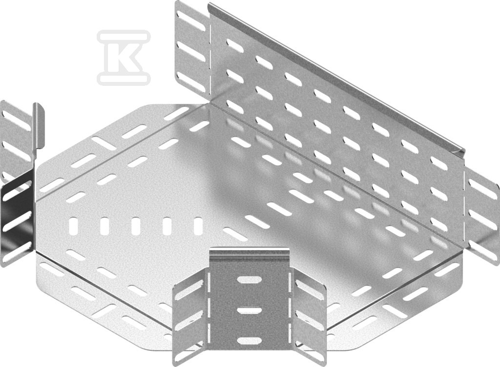 Tee tray TKP400H100, sheet thickness - 112640