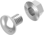 Truss head bolt + serrated collar nut SGKFM8x16 E90 /100pkg/