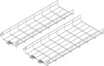 Mesh cable tray KDSZ60H60/3 with welded snap connector /3m/