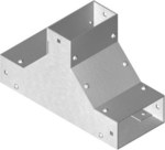 Trójnik redukcyjny dolny symetryczny TRSDMP50H50, grubość blachy 1,5mm