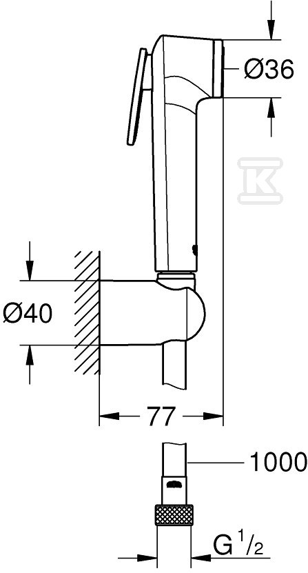 GROHE New Tempesta F-Trigger Spray 30 - 26352000