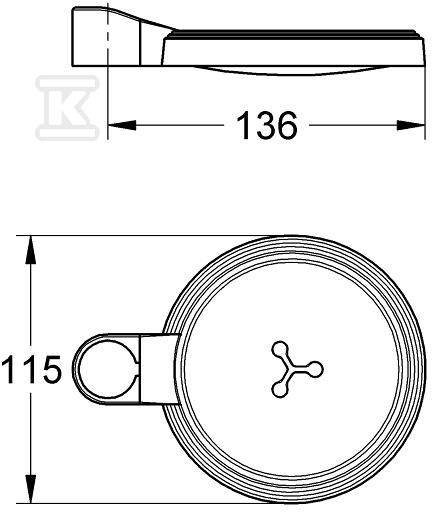 Relexa - soap dish - 27206000