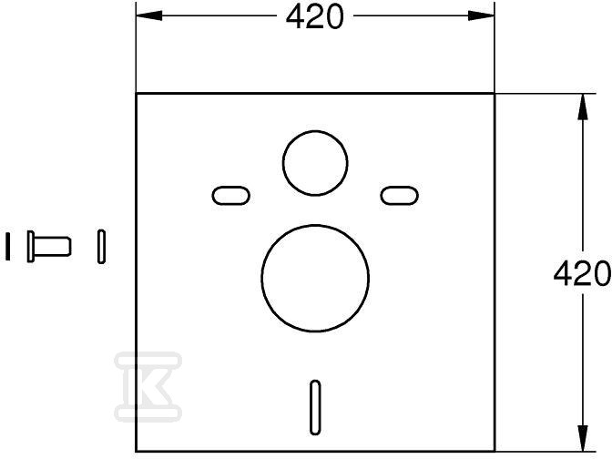 Rapid SL - soundproofing set for the - 37131000