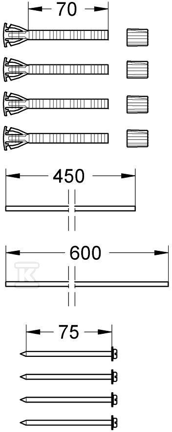 70mm extension kit - 38714000