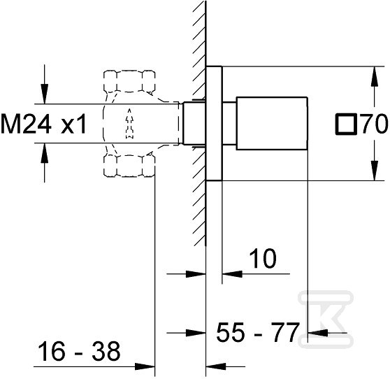 Eurocube - external element of a - 19910000