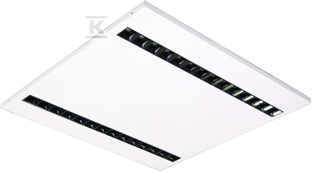 Oprawa LED Modus ES4000 28W, podtynkowa 600x600, optyka czarna Dop 80°