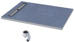 10.005/OLDB/SL Stablisound® underfloor shower tray (S4) 480 360B0CB748551BF9B54CAE173CCF0 cm "Base" 70x120x5/x11,5 cm rectangular with steel mask