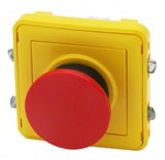 Wyłącznik awaryjny szary/żółty 3 A-250 V~