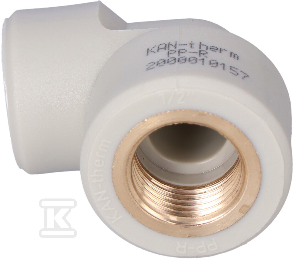 Winkel 90° PP-R GW - 20 Rp1/2" - 1209069001