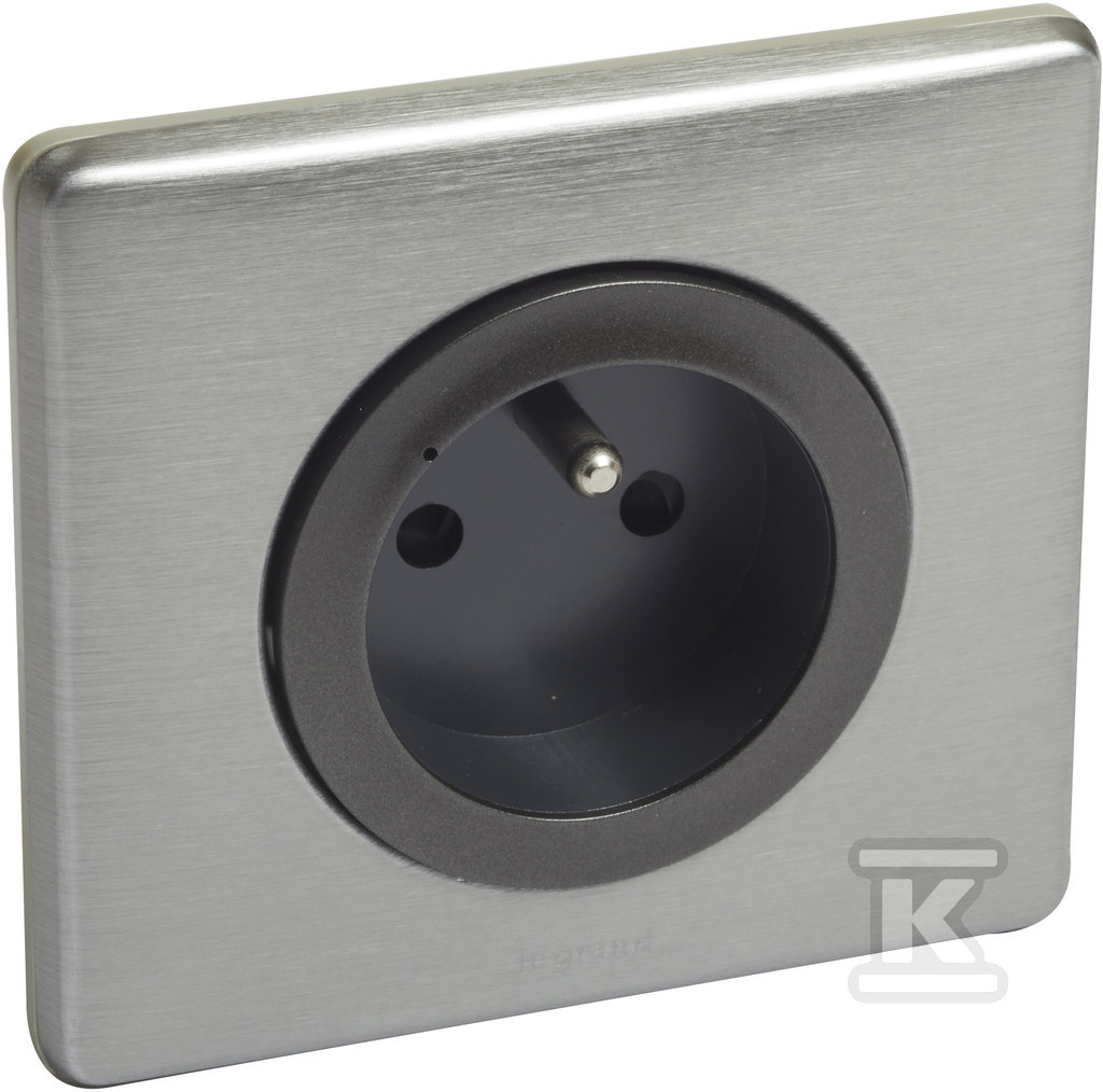 Connected 16 A socket - graphite, Celiane with NETATMO 064895 - Onninen ...