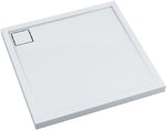 3.0452 Stabilsound Plus® composite shower tray 90x90x5 cm "Omega", square