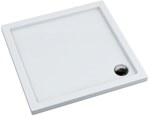 3.262 Acrylic shower tray Standard 100x100x5 cm "Caspar", square