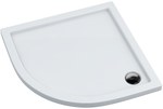 3.265 Standard acrylic shower tray 100x100x5 cm R55 "Caspar", semicircular