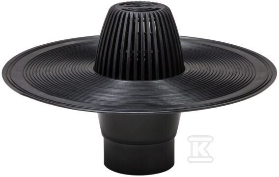 Roof drain CM fi110 - Black - 72411