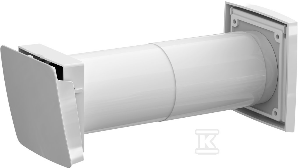 Wall vent WIVE 100, set (external - 383320