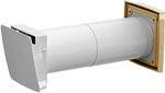 Wall vent WIVE 100, set (external grille beige)