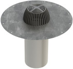 Roof drain made of acid-proof steel, model C Ø 160 (length 600 mm)