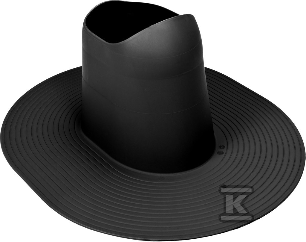 HL 200 bitumen roof transition - Black - 740752