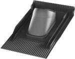 UNITILE roof penetration (universal for tiles) - Black