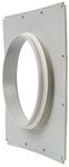 Mounting plate for 200 mm wires (for 375x375 grille) - Light gray