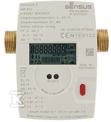 Xylem Sensus Pollucom F DN20 Qn 2.5 L = - 42-86PEFCANA1