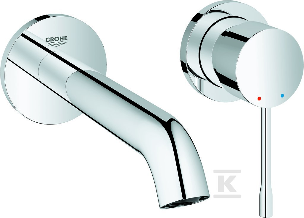 Grohe Essence 2-Loch-Waschtischarmatur, - 19408001