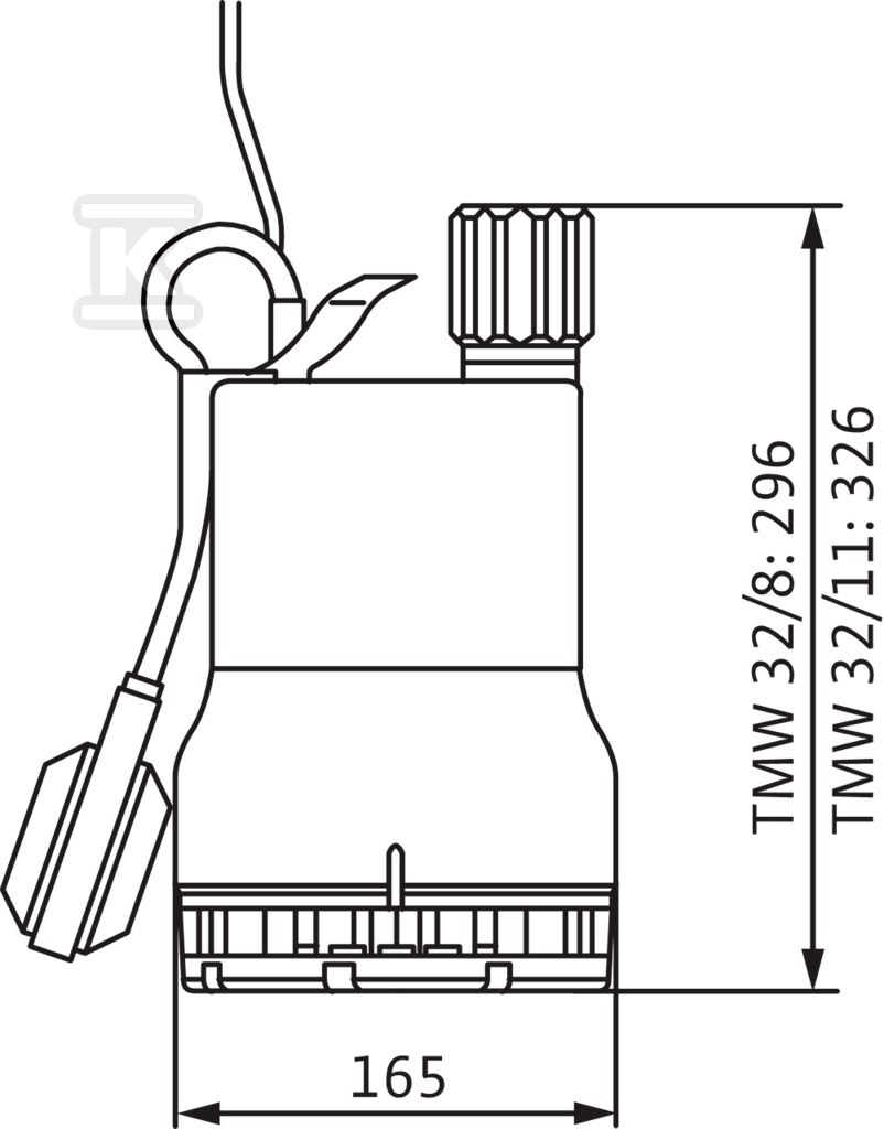 Waste water drainage pump Wilo-Drain - 4048413