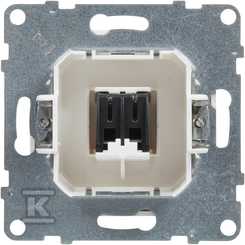 Single speaker socket, WHITE SUNO - 721192