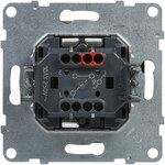 Two-way switch - 10 AX - 250 V ~ - automatic terminals, ALUMINUM SUNO