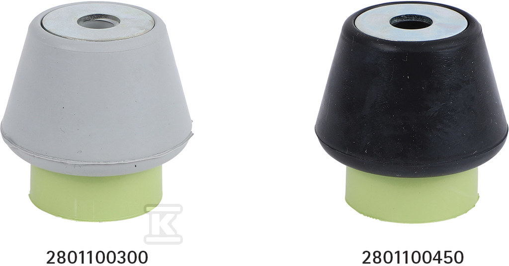Amortyzator z tworzywa 450 VibraTek - 2801100450