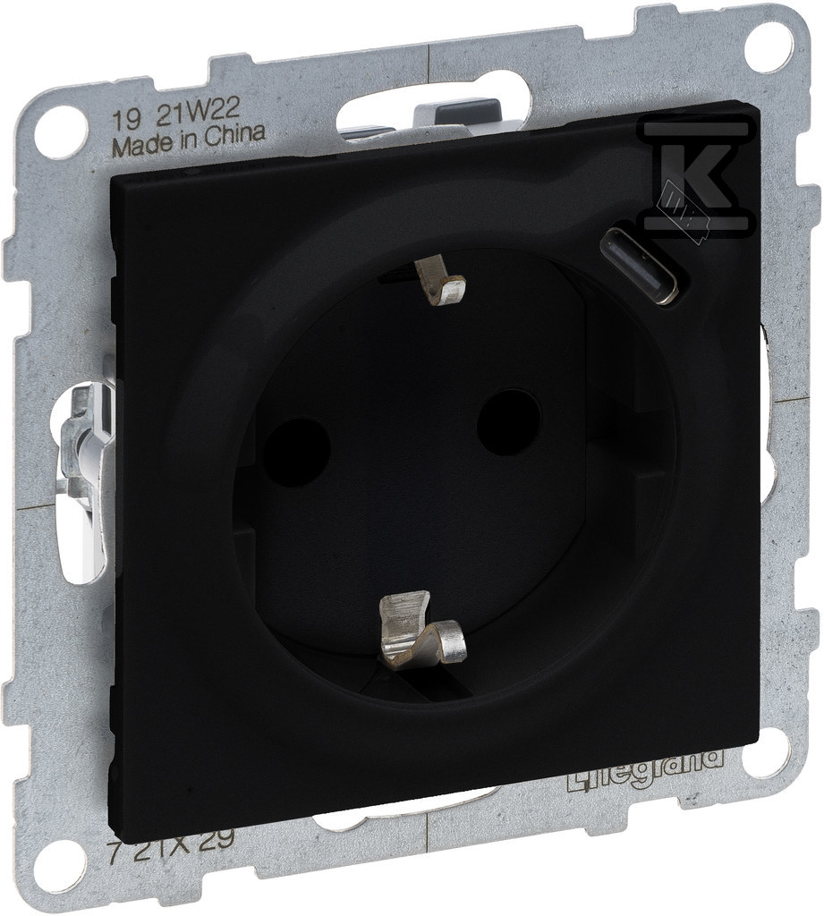 Розетка SCHUKO 2P+Z - 16 A - 250 V ~ - - 721429
