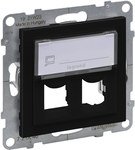 Подвійний адаптер SYSTIMAX, BLACK SUNO
