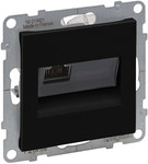Розетка RJ45/kat 6A STP, ЧОРНА SUNO