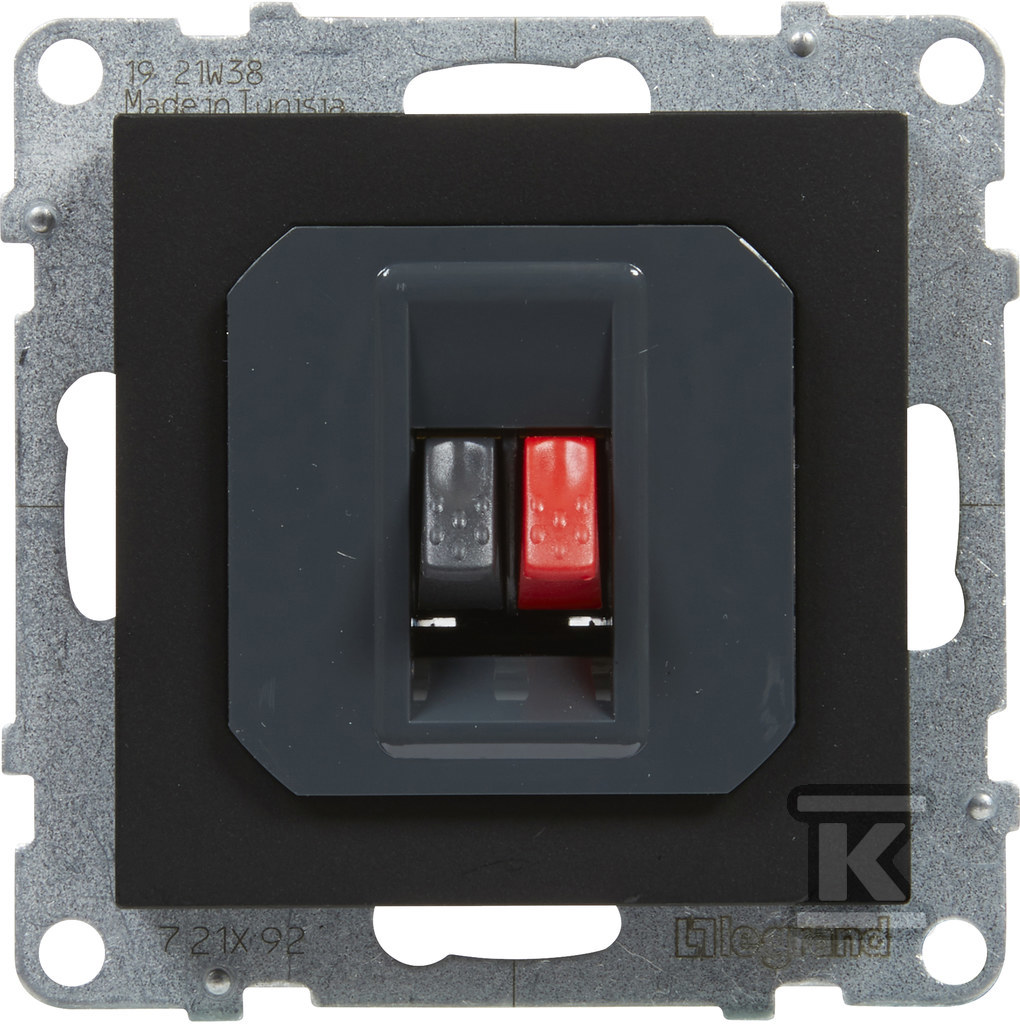 Single speaker socket, BLACK SUNO - 721492