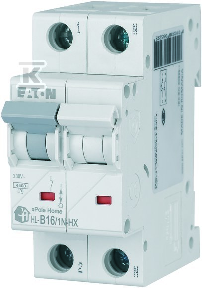 Miniature circuit breaker 6kA HN-B16/1N - 194841