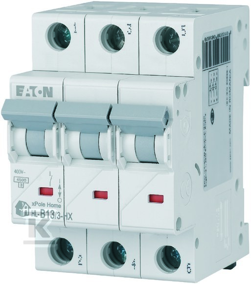 Miniature circuit breaker 6kA HN-B13/3 - 194880