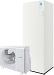 Extensa AI Duo R32 Split-Luft-Wärmepumpe – 5 kW, 1-phasig, 230 V mit Warmwasserbereiter. 190l, mit der Möglichkeit der Steuerung über die Cozytouch-App