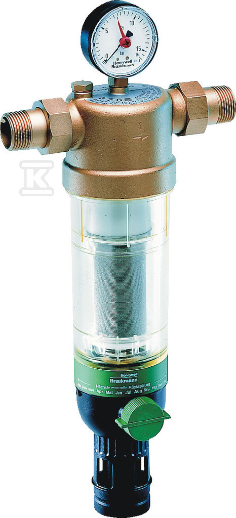 Backwash filter with threaded fittings, - F76S-1AD