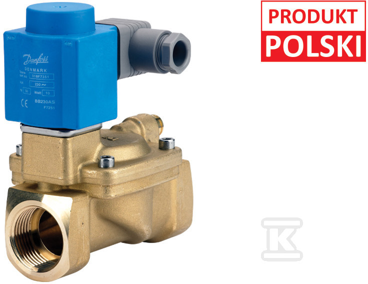 Shut-off solenoid valve EV220B 25B NC, - 032U7125