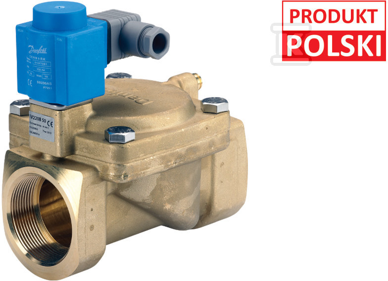 Shut-off solenoid valve EV220B 50B NC, - 032U7150