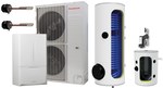 Set with split heat pump MAGIS PRO 12 V2 T M300 B100