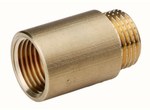 Brass extension 1/2" 25 mm yellow Onnline