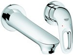 Eurostyle - 2-hole wall-mounted basin mixer