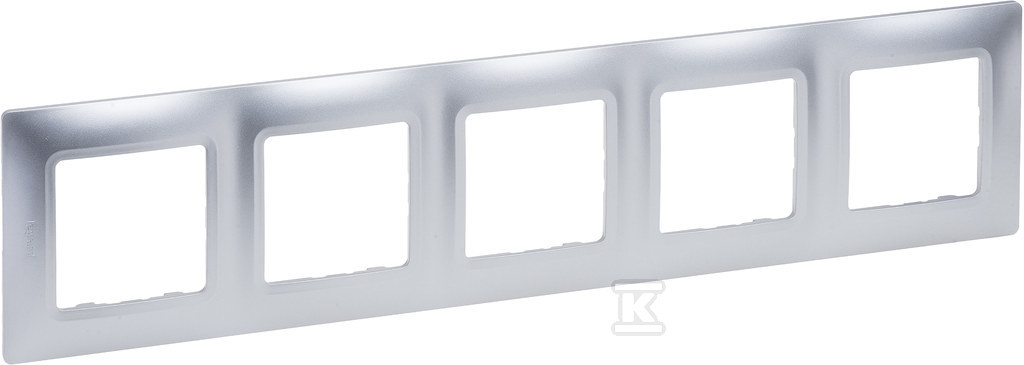 Fünffach-Rahmen aus Aluminium, Niloe - 762015