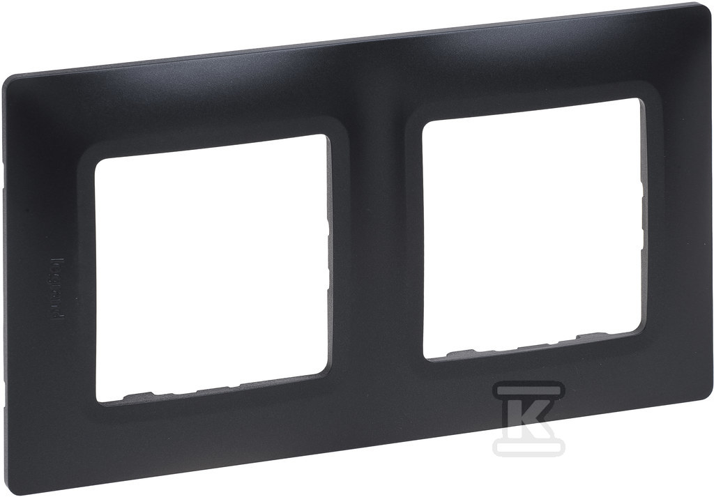 Cadre double anthracite, Niloe - 762022