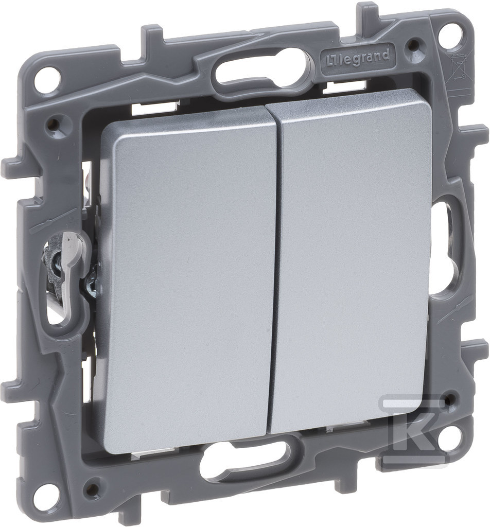 Racord scară dublu 10 Ax Aluminiu, - 762102
