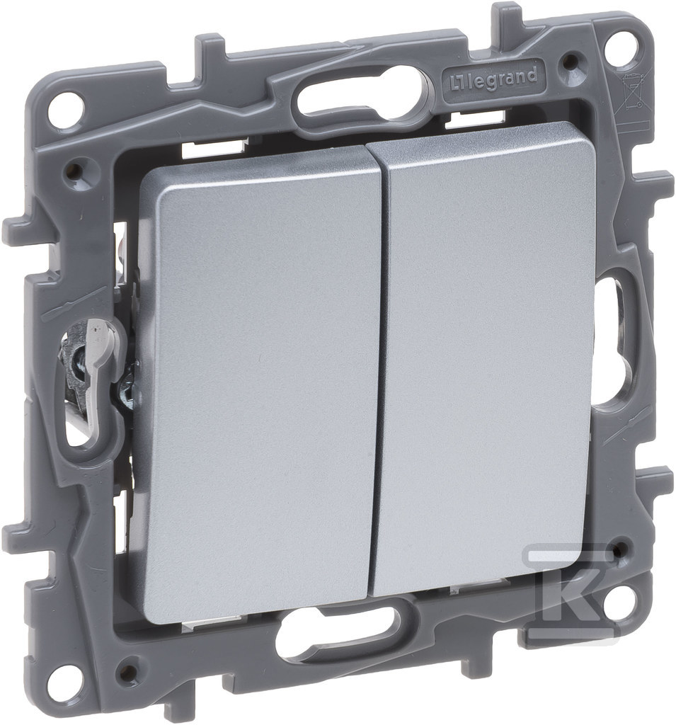 Łącznik Świecznikowy 10 Ax Aluminium, - 762105