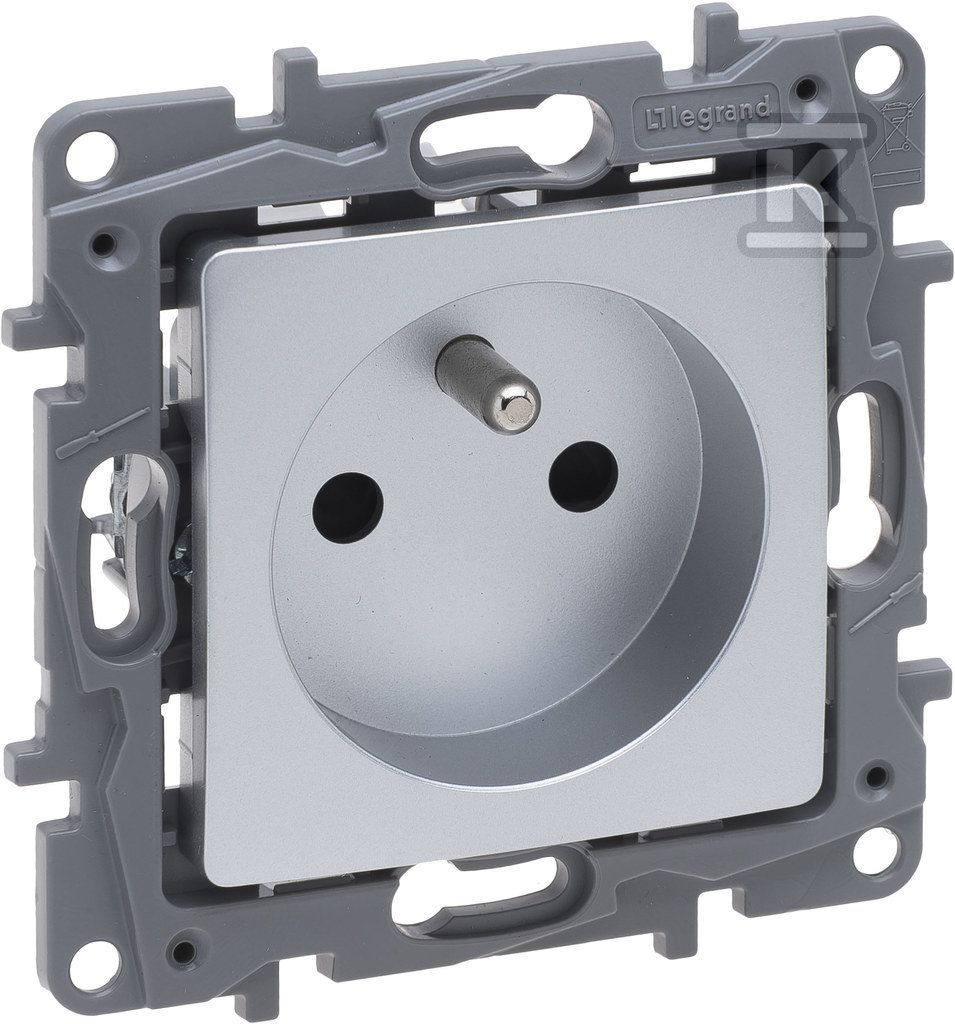 Gniazdo 2P+Z 16 A - 250 V~ (Z - 762125